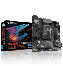 Материнская плата | 12-14 GEN | B660 | Gigabyte B660M AORUS Elite DDR4 | mATX | 4×DDR4 | LGA1700