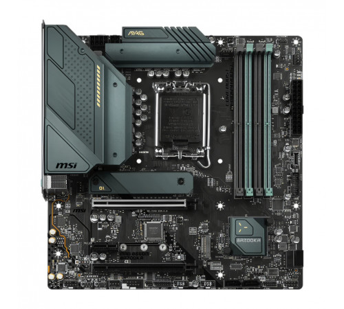 Материнская плата (12-13-14 GEN) B660 - MSI MAG B660M BAZOOKA | mATX | 4×DDR4 | Б/У