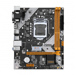Материнская плата |  2-3 GEN | B75 | Huananzhi B75 | mATX | 2×DDR3 | Б/У