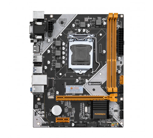 Материнская плата |  2-3 GEN | B75 | Huananzhi B75 | mATX | 2×DDR3 | Б/У