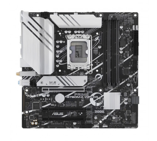 Материнская плата (12-13-14 GEN) B760 - ASUS Prime B760M-A WIFI D4 | mATX | 4×DDR4