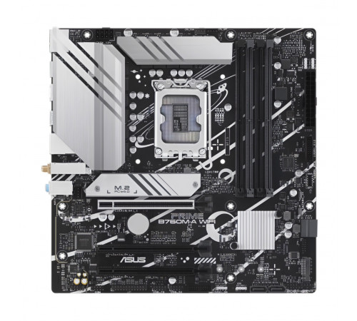 Материнская плата (12-13-14 GEN) B760 - ASUS Prime B760M-A WIFI | mATX | 4×DDR5