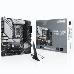 Материнская плата (12-13-14 GEN) B760 - ASUS Prime B760M-A WIFI | mATX | 4×DDR5