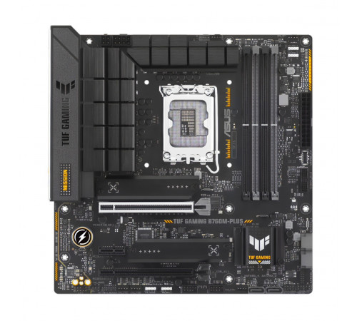 Материнская плата (12-13-14 GEN) B760 - ASUS TUF Gaming B760M-PLUS | mATX | 4×DDR5 | LGA1700