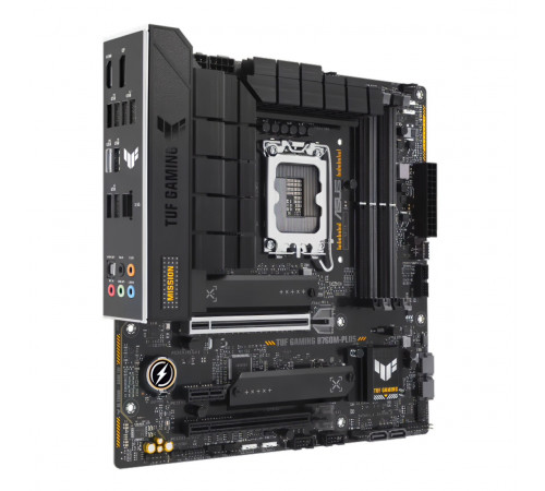 Материнская плата (12-13-14 GEN) B760 - ASUS TUF Gaming B760M-PLUS | mATX | 4×DDR5 | LGA1700