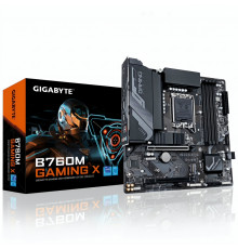 Материнская плата | 12-14 GEN | B760 | Gigabyte B760M Gaming X | mATX | 4×DDR5