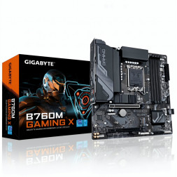 Материнская плата | 12-14 GEN | B760 | Gigabyte B760M Gaming X | mATX | 4×DDR5