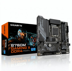 Материнская плата (12-13-14 GEN) B760 - Gigabyte B760M GamingX DDR4 | mATX | 4×DDR4