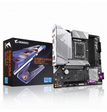 Материнская плата (12-13-14 GEN) B760M Gigabyte AORUS Elite AX WIFI, DDR5