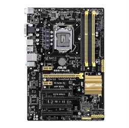 Материнская плата ( 4 GEN) B85 - ASUS B85-PLUS (4×DDR3), б/у