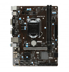 Материнская плата ( 4 GEN)  B85 - MSI B85M PRO-VD | mATX | 2×DDR3 | OEM