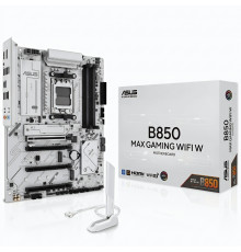 Материнская плата (AM5) B850 - ASUS B850 MAX GAMING WIFI W | ATX | 4×DDR5