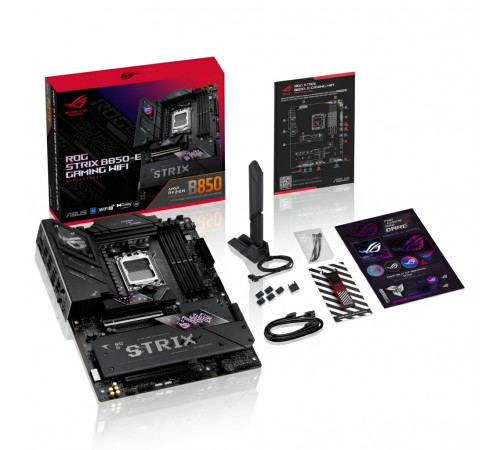 Материнская плата (AM5) B850 - ASUS ROG STRIX B850-E GAMING WIFI | ATX | 4×DDR5