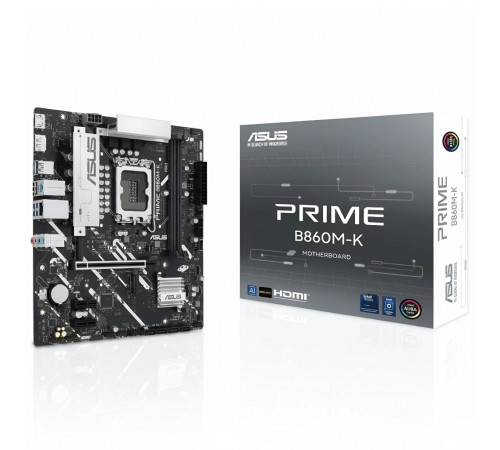 Материнская плата (15 GEN Ultra) B860 - ASUS Prime B860M-K | mATX | 2×DDR5