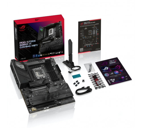 Материнская плата (15 GEN Ultra) B860 - ASUS ROG STRIX B860-F Gaming WIFI | ATX | 4×DDR5