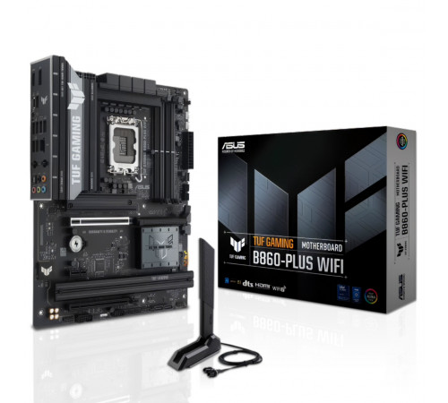 Материнская плата (15 GEN Ultra) B860 - ASUS TUF GAMING B860-PLUS WIFI | ATX | 4×DDR5