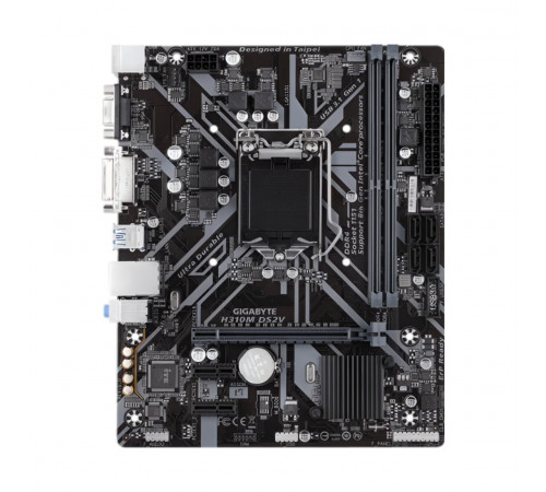 Материнская плата |  8-9 GEN |  H310 | Gigabyte H310M DS2V | mATX | 2×DDR4