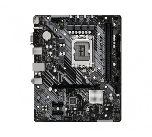 Материнская плата (12-13-14 GEN)  H610 - ASRock H610M-HDV/M.2 | mATX | 2×DDR4