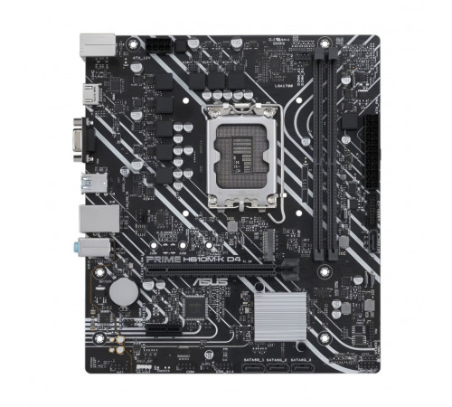 Материнская плата (12-13-14 GEN)  H610 - ASUS Prime H610M-K D4 | mATX | 2×DDR4