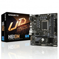 Материнская плата (12-13-14 GEN)  H610 - Gigabyte H610M D2VX SI DDR4 (2×DDR4)