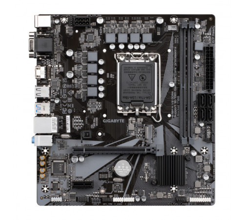 Материнская плата (12-13-14 GEN)  H610 - Gigabyte H610M H V2 DDR4, OEM