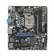 Материнская плата ( 4 GEN)  H81 - MSI H81M-E33 | mATX | 2×DDR3