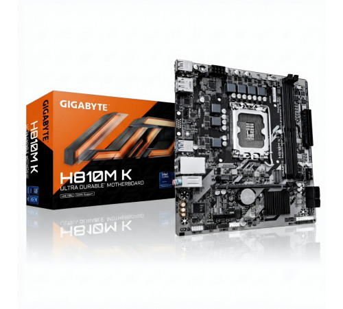 Материнская плата (15 GEN Ultra) H810 - Gigabyte H810M K | mATX | 2×DDR5