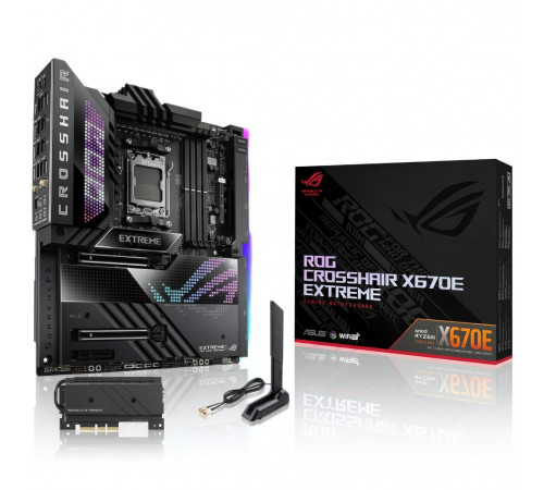 Материнская плата (AM5) X670E - ASUS ROG CROSSHAIR X670E EXTREME | 4×DDR5