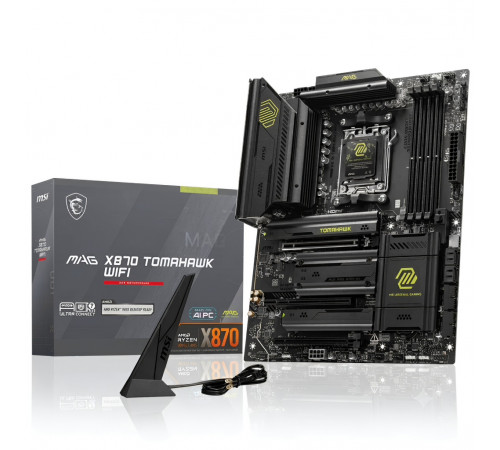 Материнская плата (AM5) X870 - MSI MAG X870 TOMAHAWK WIFI | ATX | 4×DDR5