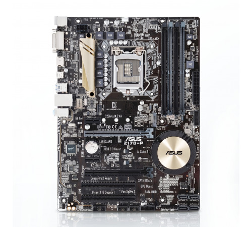 Материнская плата ( 6-7 GEN) Z170 - ASUS Z170-P (4×DDR4), б/у