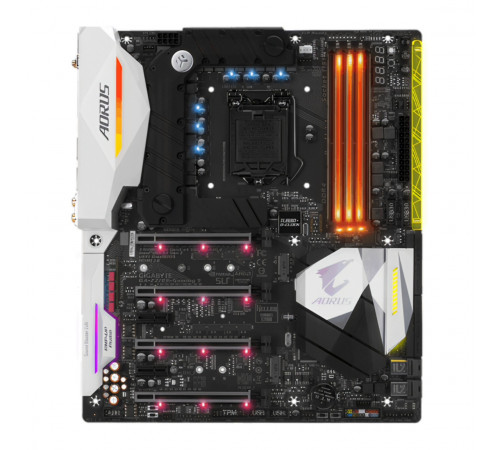 Материнская плата ( 6-7 GEN) Z270 - Gigabyte AORUS Z270X Gaming 9 | ATX | 4×DDR4