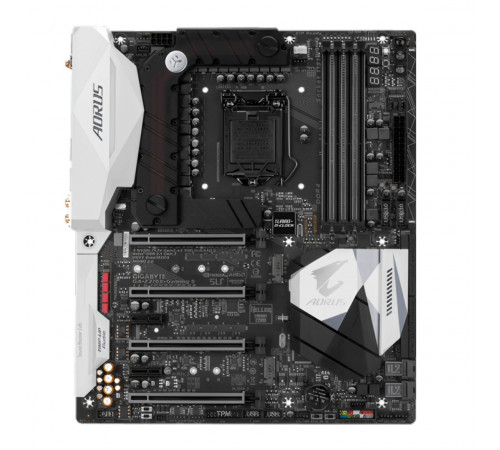 Материнская плата ( 6-7 GEN) Z270 - Gigabyte AORUS Z270X Gaming 9 | ATX | 4×DDR4