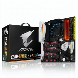 Материнская плата ( 6-7 GEN) Z270 - Gigabyte AORUS Z270X Gaming 9 | ATX | 4×DDR4
