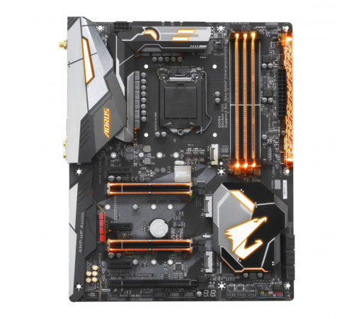 Материнская плата ( 8-9 GEN) Z370 - Gigabyte AORUS Z370 Gaming 5 | ATX | 4×DDR4
