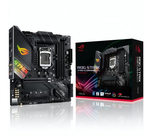 Материнская плата (10-11 GEN) Z490 - ASUS ROG STRIX Z490-G GAMING (WIFI) | 4×DDR4