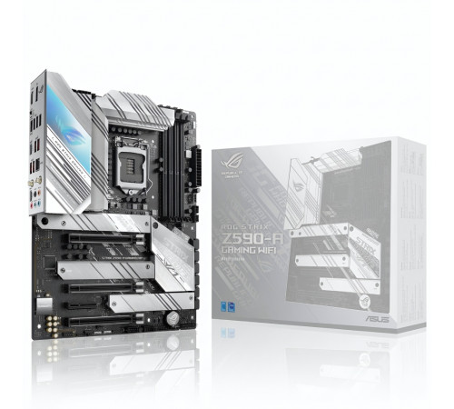 Материнская плата (10-11 GEN) Z590 - ASUS ROG STRIX Z590-A GAMING WIFI | 4×DDR4