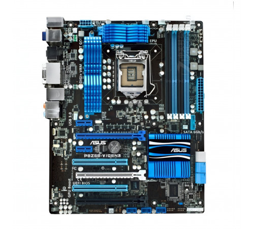 Материнская плата ( 2-3 GEN) Z68 | ASUS P8Z68-V/GEN3 | ATX | 4×DDR3 | Б/У