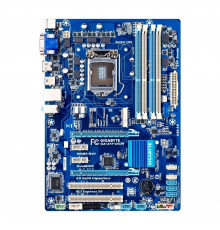 Материнская плата ( 2-3 GEN) Z77 - Gigabyte Z77 DS3H (4×DDR3), б/у