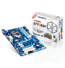 Материнская плата |  2-3 GEN | Z77 | Gigabyte Z77 DS3H | ATX | 4×DDR3 | Б/У