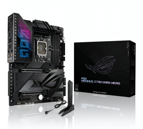 Материнская плата (12-13-14 GEN) Z790 - ASUS ROG MAXIMUS Z790 DARK HERO | ATX | 4×DDR5