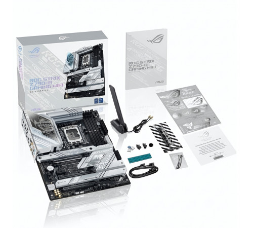 Материнская плата (12-13-14 GEN) Z790 - ASUS ROG STRIX Z790-A GAMING WIFI | 4×DDR5