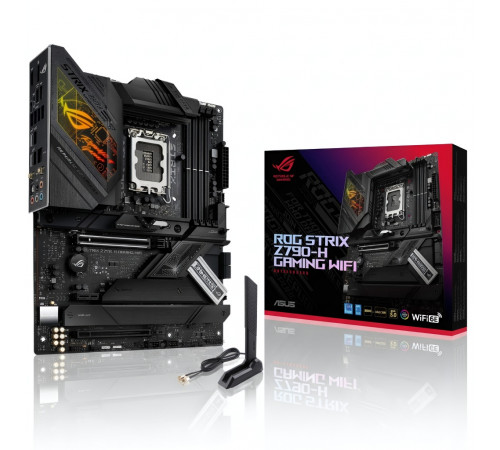 Материнская плата (12-13-14 GEN) Z790 - ASUS ROG STRIX Z790-H GAMING WIFI | ATX | 4×DDR5