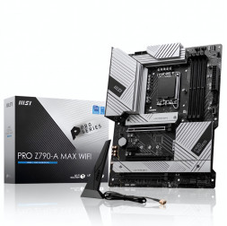 Материнская плата (12-13-14 GEN) Z790 - MSI PRO Z790-A MAX WIFI (4×DDR5)