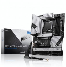 Материнская плата (12-13-14 GEN) Z790 - MSI PRO Z790-A MAX WIFI (4×DDR5)