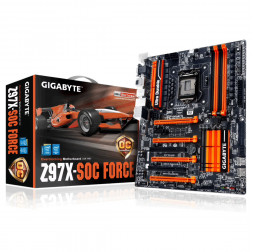 Материнская плата ( 4-5 GEN) Z97 - Gigabyte Z97X SOC Force | ATX | 4×DDR3