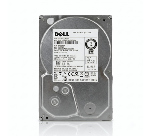 Жёсткий диск 3.5" |  1 TB | HGST (DELL) Ultrastar | Refurbished
