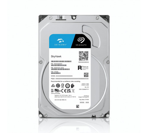 Накопитель жёсткий диск HDD 3.5”  4 TB | Seagate SkyHawk