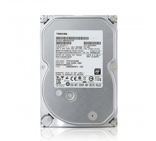 Жёсткий диск 3.5" |  1 TB | Toshiba | Б/У