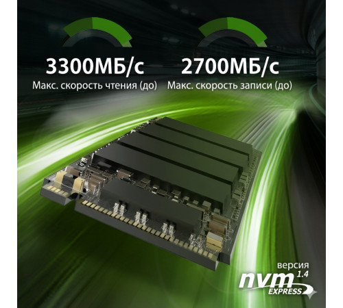 Накопитель SSD NVMe 1 TB Acer FA100 | PCIe 3.0 (до 3300 MB/s)