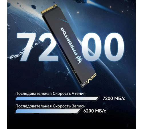SSD M.2 NVMe | 1 TB | Acer Predator GM6 | GEN 4.0